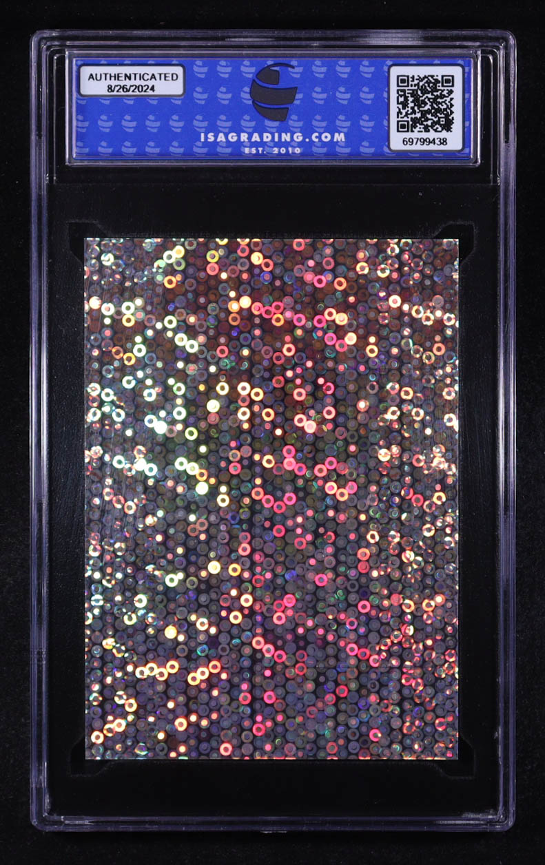 Shohei Ohtani 2023 Leaf Legend Silver Pre-Production Proof Batting Pink Disco #NN #1/1 (ISA 10) at PristineAuction.com Shohei Ohtani 2023 Leaf Legend Silver Pre-Production Proof Batting Pink Disco #NN #1/1 (ISA 10) at PristineAuction.com