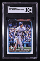 Shohei Ohtani 2024 Topps Update / Japanese Born HR Record #US123 (SGC 10) at PristineAuction.com