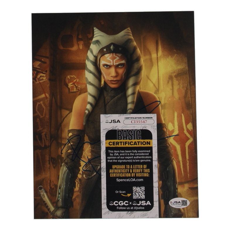 Rosario Dawson Signed "Star Wars: Ahsoka" 8x10 Photo (JSA) at PristineAuction.com Rosario Dawson Signed "Star Wars: Ahsoka" 8x10 Photo (JSA) at PristineAuction.com