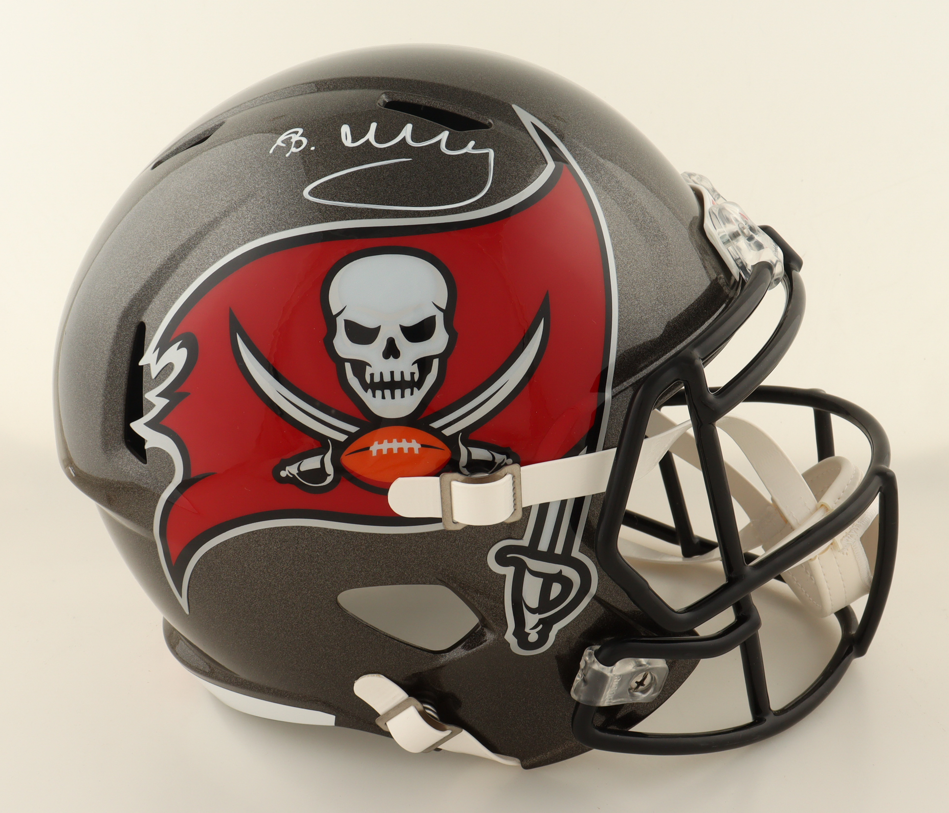 Bucky Irving Signed Buccaneers Full-Size Speed Helmet (Beckett) at PristineAuction.com Bucky Irving Signed Buccaneers Full-Size Speed Helmet (Beckett) at PristineAuction.com