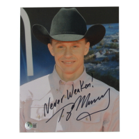 Ty Murray Signed 8x10 Photo Inscribed "Never Weaken!" (Beckett) at PristineAuction.com