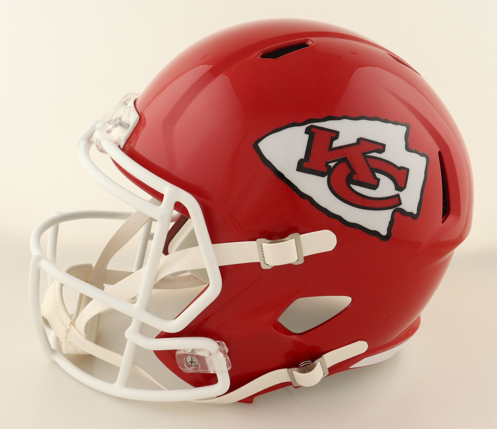 Willie Roaf Signed Chiefs Full-Size Speed Helmet with Multiple Career Stat Inscriptions (JSA) at PristineAuction.com Willie Roaf Signed Chiefs Full-Size Speed Helmet with Multiple Career Stat Inscriptions (JSA) at PristineAuction.com