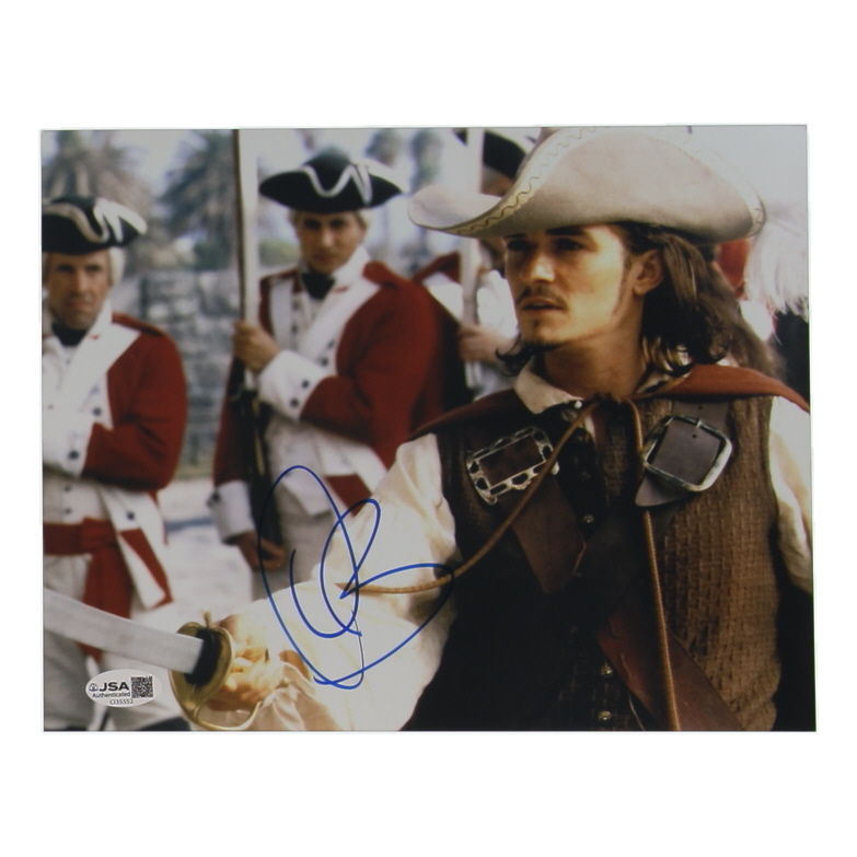 Orlando Bloom Signed "Pirates of the Caribbean: The Curse of the Black Pearl" 8x10 Photo (JSA) at PristineAuction.com Orlando Bloom Signed "Pirates of the Caribbean: The Curse of the Black Pearl" 8x10 Photo (JSA) at PristineAuction.com