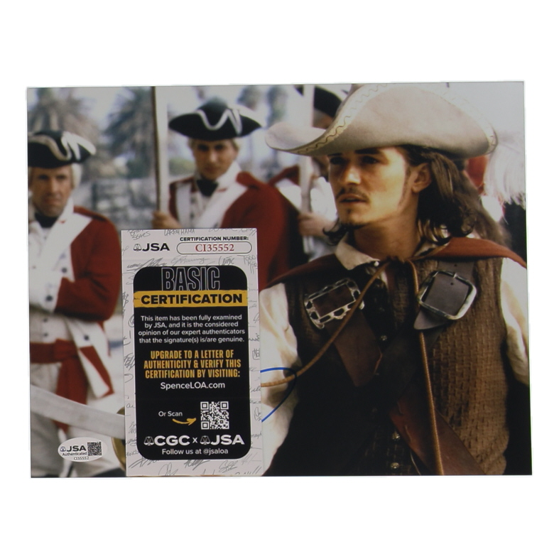 Orlando Bloom Signed "Pirates of the Caribbean: The Curse of the Black Pearl" 8x10 Photo (JSA) at PristineAuction.com Orlando Bloom Signed "Pirates of the Caribbean: The Curse of the Black Pearl" 8x10 Photo (JSA) at PristineAuction.com