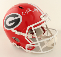 Nick Chubb Signed Georgia Bulldogs Full-Size Speed Helmet (Beckett) at PristineAuction.com