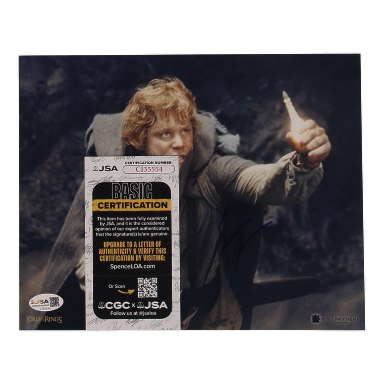 Sean Astin Signed "The Lord of the Rings: The Return of the King" 8x10 Photo (JSA) at PristineAuction.com Sean Astin Signed "The Lord of the Rings: The Return of the King" 8x10 Photo (JSA) at PristineAuction.com