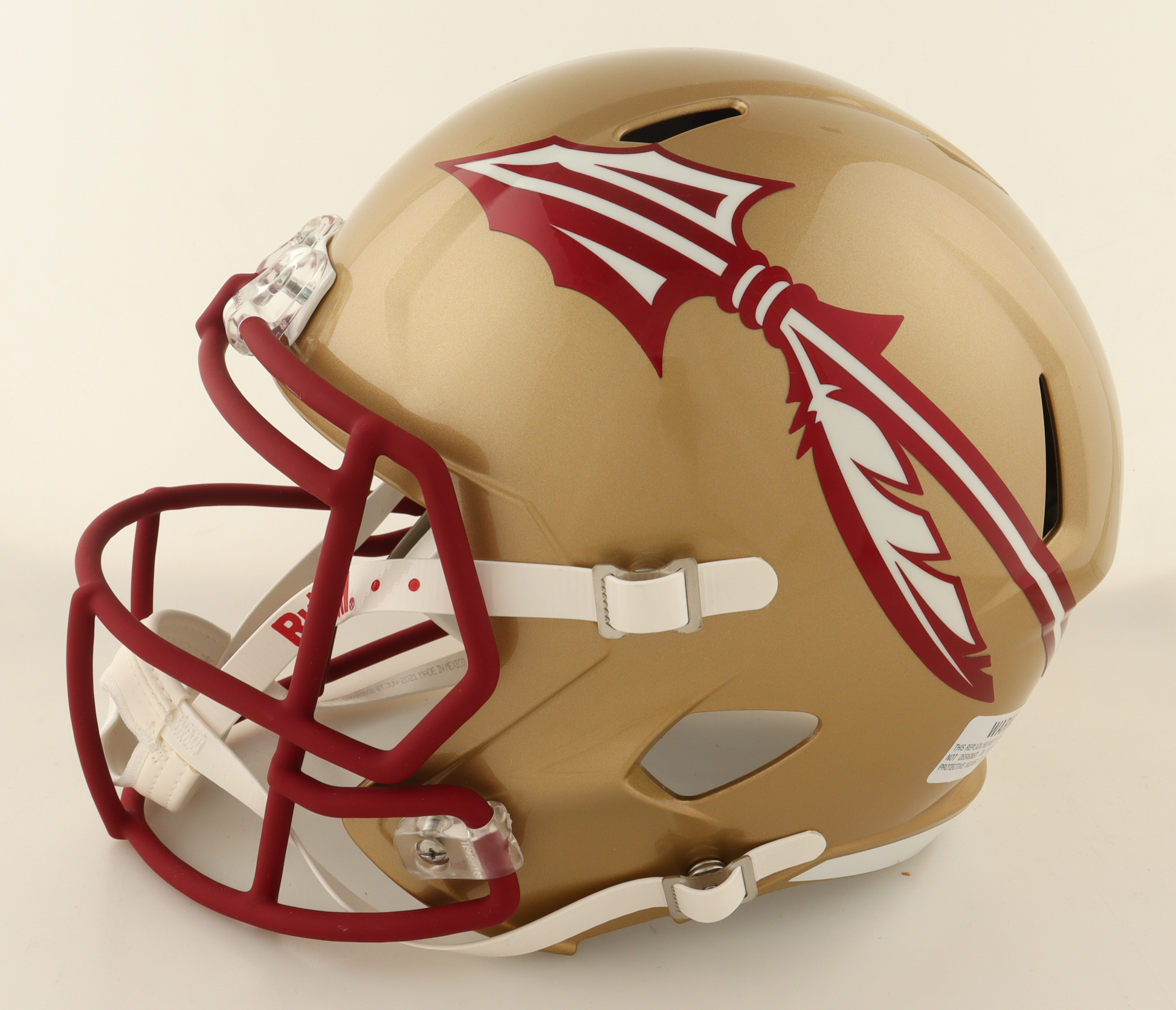 Mike Norvell Signed Florida State Seminoles Full-Size Speed Helmet Inscribed 'Go Noles!" (JSA) at PristineAuction.com Mike Norvell Signed Florida State Seminoles Full-Size Speed Helmet Inscribed 'Go Noles!" (JSA) at PristineAuction.com