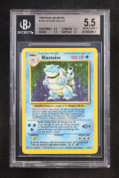 Blastoise HOLO R 1999 Pokemon Base Unlimited #2 (BGS 5.5) at PristineAuction.com