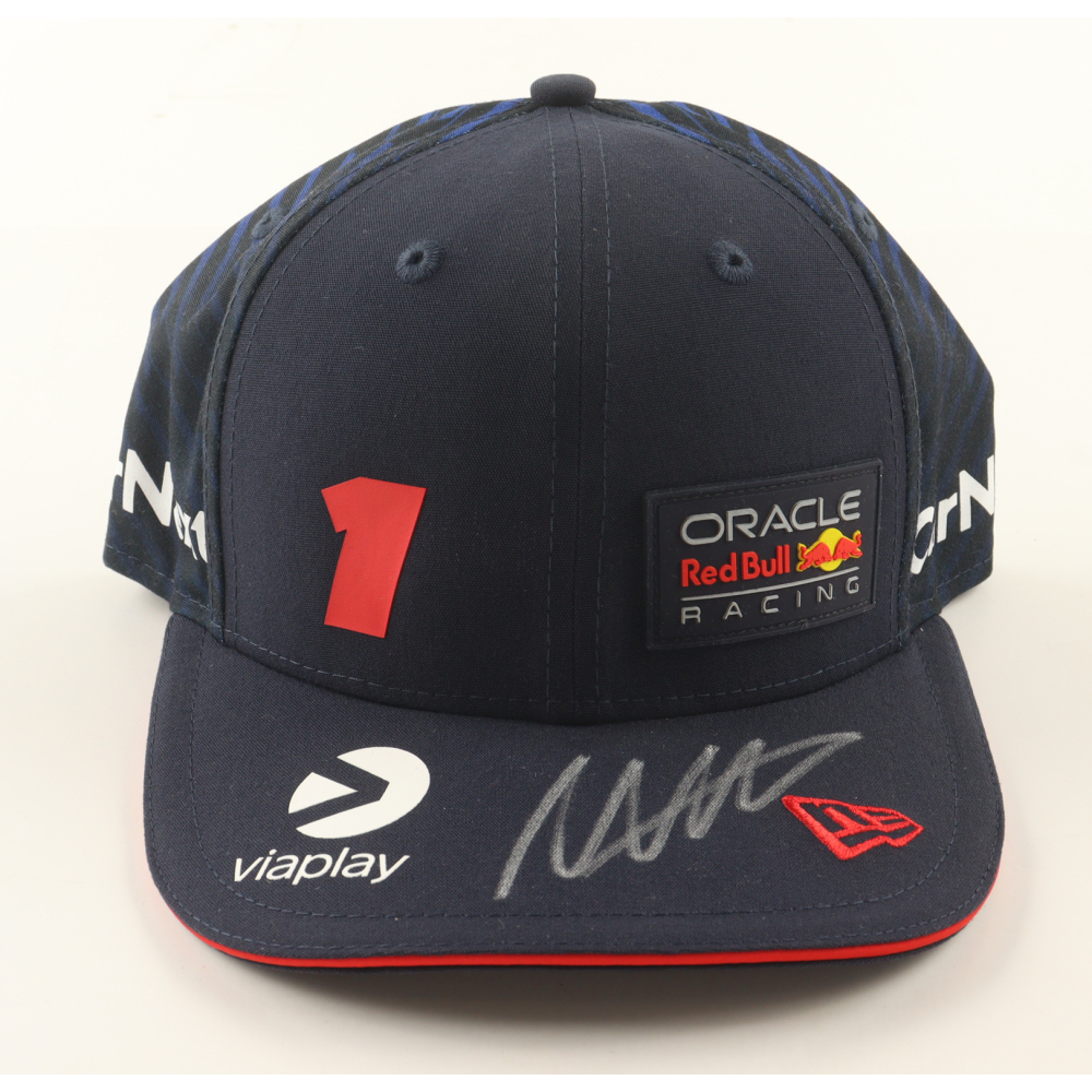 Max Verstappen Signed Oracle Red Bull Racing Hat (PSA) | Pristine Auction