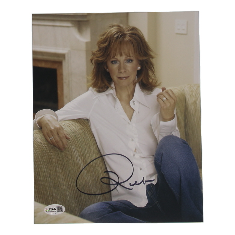 Reba McEntire Signed 8x10 Photo (JSA) at PristineAuction.com Reba McEntire Signed 8x10 Photo (JSA) at PristineAuction.com