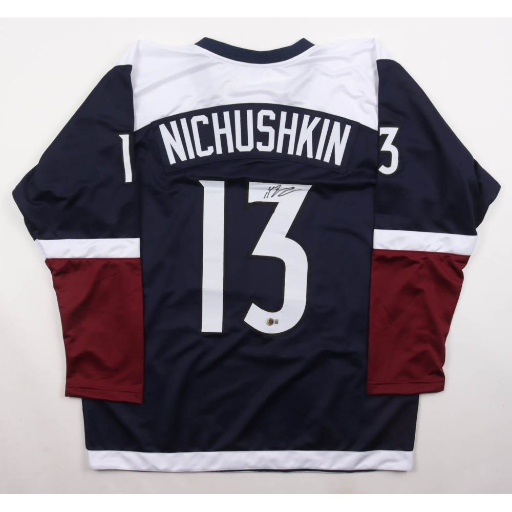 Valeri Nichushkin Signed Jersey (Beckett) at PristineAuction.com