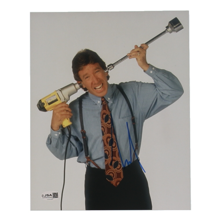 Tim Allen Signed "Home Improvement" 8x10 Photo (JSA) at PristineAuction.com Tim Allen Signed "Home Improvement" 8x10 Photo (JSA) at PristineAuction.com