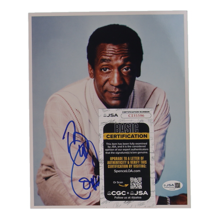 Bill Cosby Signed 8x10 Photo (JSA) at PristineAuction.com Bill Cosby Signed 8x10 Photo (JSA) at PristineAuction.com