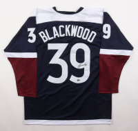 Mackenzie Blackwood Signed Jersey (Beckett) at PristineAuction.com