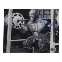 Ronnie Coleman Signed 8x10 Photo Inscribed "8x Mr. O" (Beckett) at PristineAuction.com