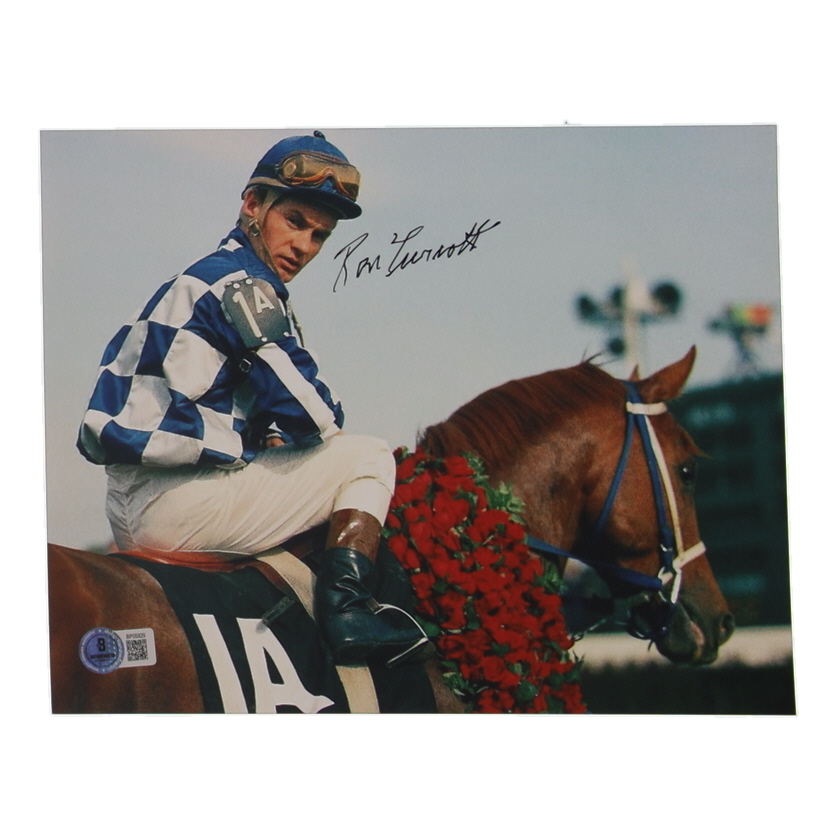 Ron Turcotte Signed 8x10 Photo (Beckett) at PristineAuction.com Ron Turcotte Signed 8x10 Photo (Beckett) at PristineAuction.com