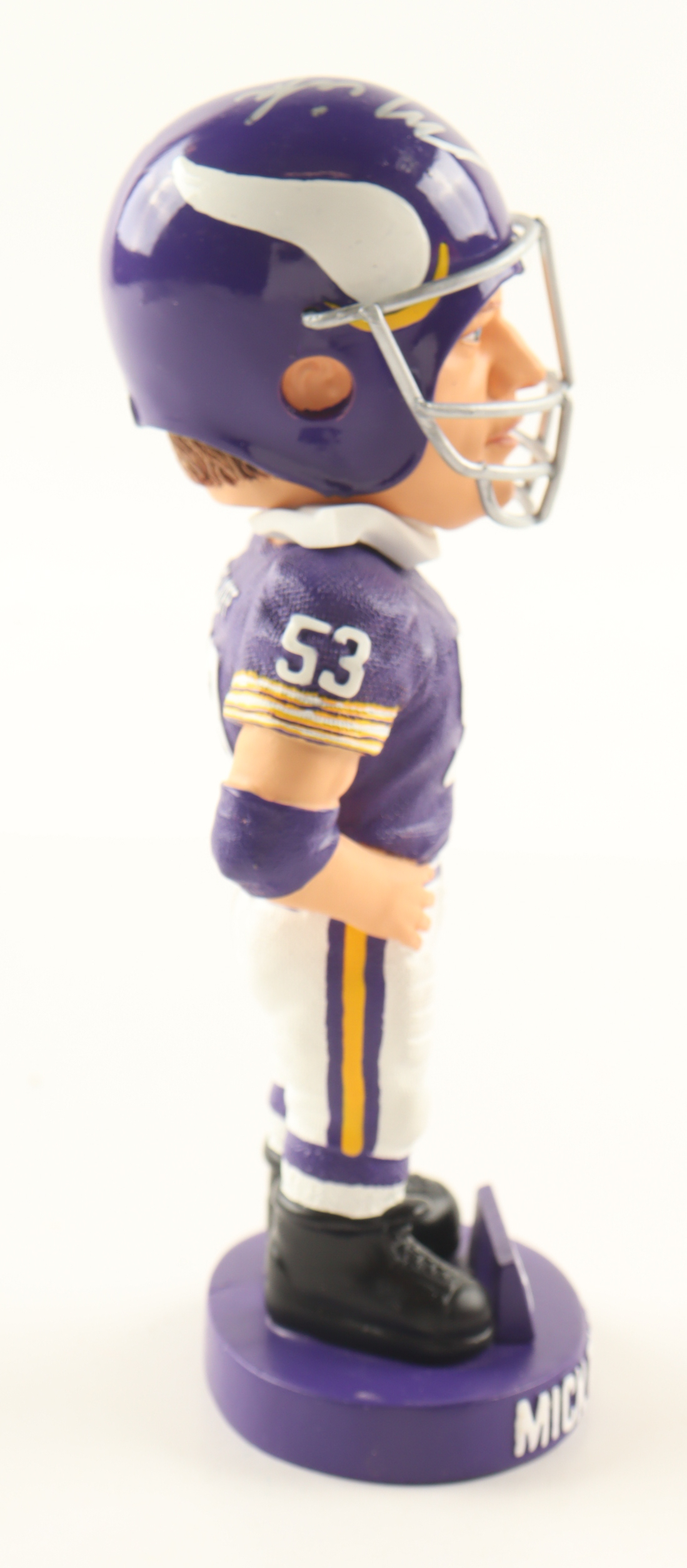 Mick Tingelhoff Signed Vikings 9" Bobblehead (JSA) at PristineAuction.com Mick Tingelhoff Signed Vikings 9" Bobblehead (JSA) at PristineAuction.com