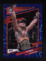 BJ Penn 2022 Panini Donruss Optic Blue Velocity UFC #37 at PristineAuction.com