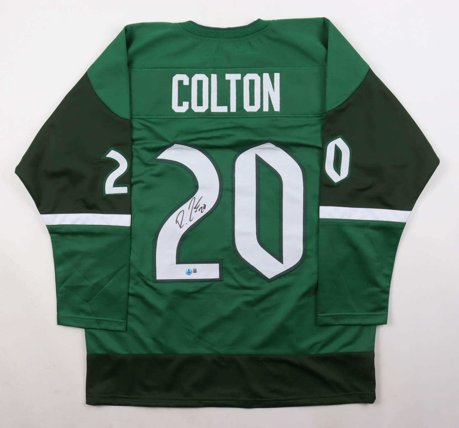 Ross Colton Signed Jersey (Beckett) at PristineAuction.com Ross Colton Signed Jersey (Beckett) at PristineAuction.com