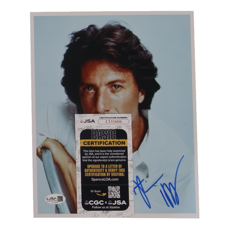Dustin Hoffman Signed 8x10 Photo (JSA) at PristineAuction.com Dustin Hoffman Signed 8x10 Photo (JSA) at PristineAuction.com