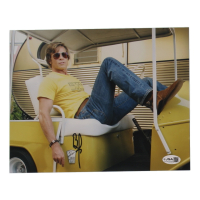 Brad Pitt Signed "Once Upon a Time in Hollywood" 8x10 Photo (JSA) at PristineAuction.com