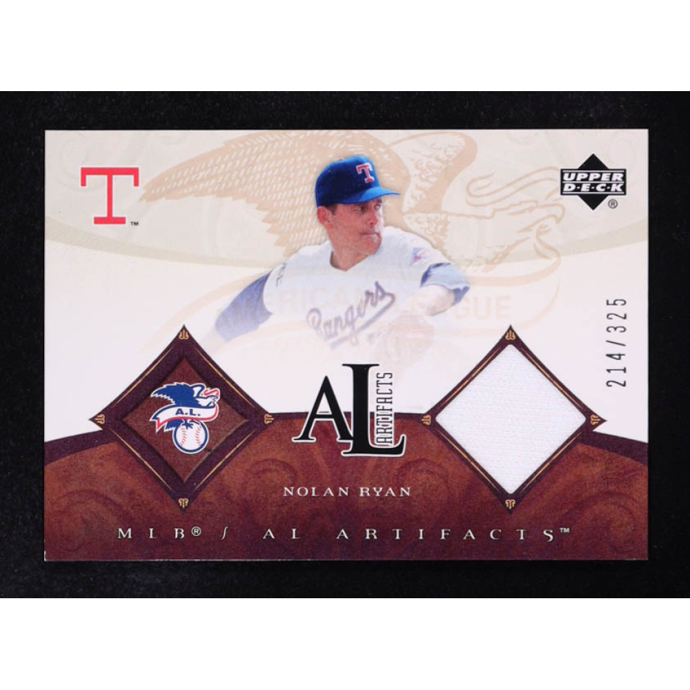 Nolan Ryan 2005 Upper Deck AL Artifacts #AL-NR #214/235 at PristineAuction.com