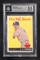 Pee Wee Reese 1958 Topps #375 (BGS 5.5) at PristineAuction.com