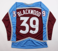 Mackenzie Blackwood Signed Jersey (Beckett) at PristineAuction.com