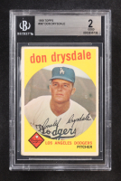 Don Drysdale 1959 Topps #387 (BGS 2) at PristineAuction.com