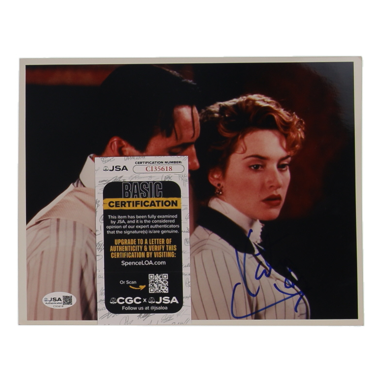 Kate Winslet Signed "Titanic" 8x10 Photo (JSA) at PristineAuction.com Kate Winslet Signed "Titanic" 8x10 Photo (JSA) at PristineAuction.com