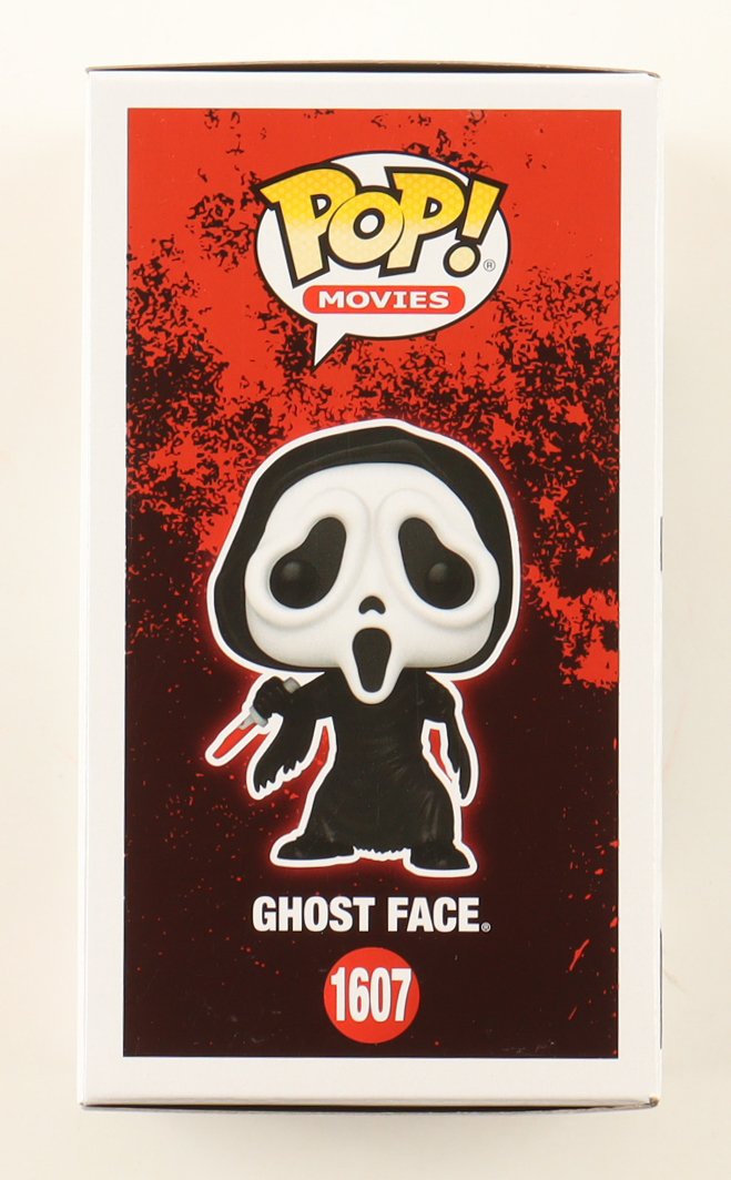 Matthew Lillard & Skeet Ulrich Signed "Ghost Face" #1607 Ghost Face Funko Pop! Vinyl Figure Inscribed "Stu" & "Billy" (JSA) at PristineAuction.com Matthew Lillard & Skeet Ulrich Signed "Ghost Face" #1607 Ghost Face Funko Pop! Vinyl Figure Inscribed "Stu" & "Billy" (JSA) at PristineAuction.com