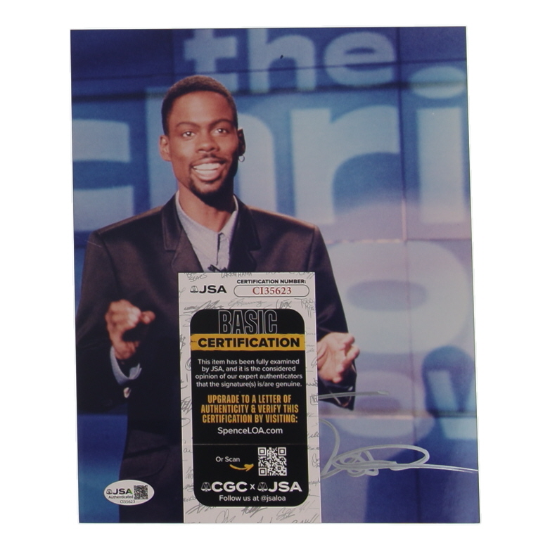 Chris Rock Signed "The Chris Rock Show" 8x10 Photo (JSA) at PristineAuction.com Chris Rock Signed "The Chris Rock Show" 8x10 Photo (JSA) at PristineAuction.com