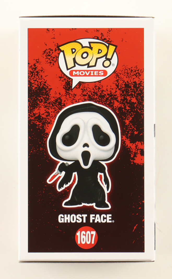 Matthew Lillard & Skeet Ulrich Signed "Ghost Face" #1607 Ghost Face Funko Pop! Vinyl Figure Inscribed "Stu" & "Billy" (JSA) at PristineAuction.com Matthew Lillard & Skeet Ulrich Signed "Ghost Face" #1607 Ghost Face Funko Pop! Vinyl Figure Inscribed "Stu" & "Billy" (JSA) at PristineAuction.com