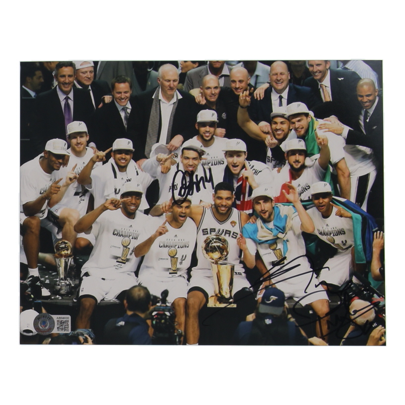 Danny Green, Patty Mills, & Manu Ginobili Signed Spurs 8x10 Photo (Beckett) at PristineAuction.com Danny Green, Patty Mills, & Manu Ginobili Signed Spurs 8x10 Photo (Beckett) at PristineAuction.com