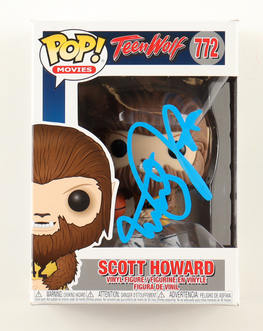 Michael J. Fox Signed "Teen Wolf" #772 Scott Howard Funko Pop! Vinyl Figure (Beckett) at PristineAuction.com Michael J. Fox Signed "Teen Wolf" #772 Scott Howard Funko Pop! Vinyl Figure (Beckett) at PristineAuction.com