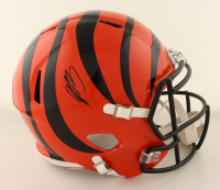 Jermaine Burton Signed Bengals Full-Size Speed Helmet (Beckett) at PristineAuction.com