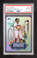 Ronald Acuna Jr. 2023 Topps Home Field Advantage #HA6 (PSA 8) at PristineAuction.com