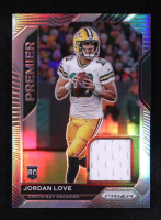 Jordan Love 2020 Panini Premier Prizm Jerseys #6 RC at PristineAuction.com