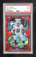 Micah Parsons 2021 Panini Prizm Red Ice #382 RC (PSA 9) at PristineAuction.com