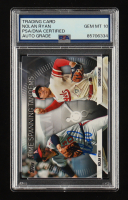 Nolan Ryan Signed 2023 Topps Time Spanning Tandems With Shohei Ohtani #TS-20 (PSA | Autograph Graded PSA 10) at PristineAuction.com