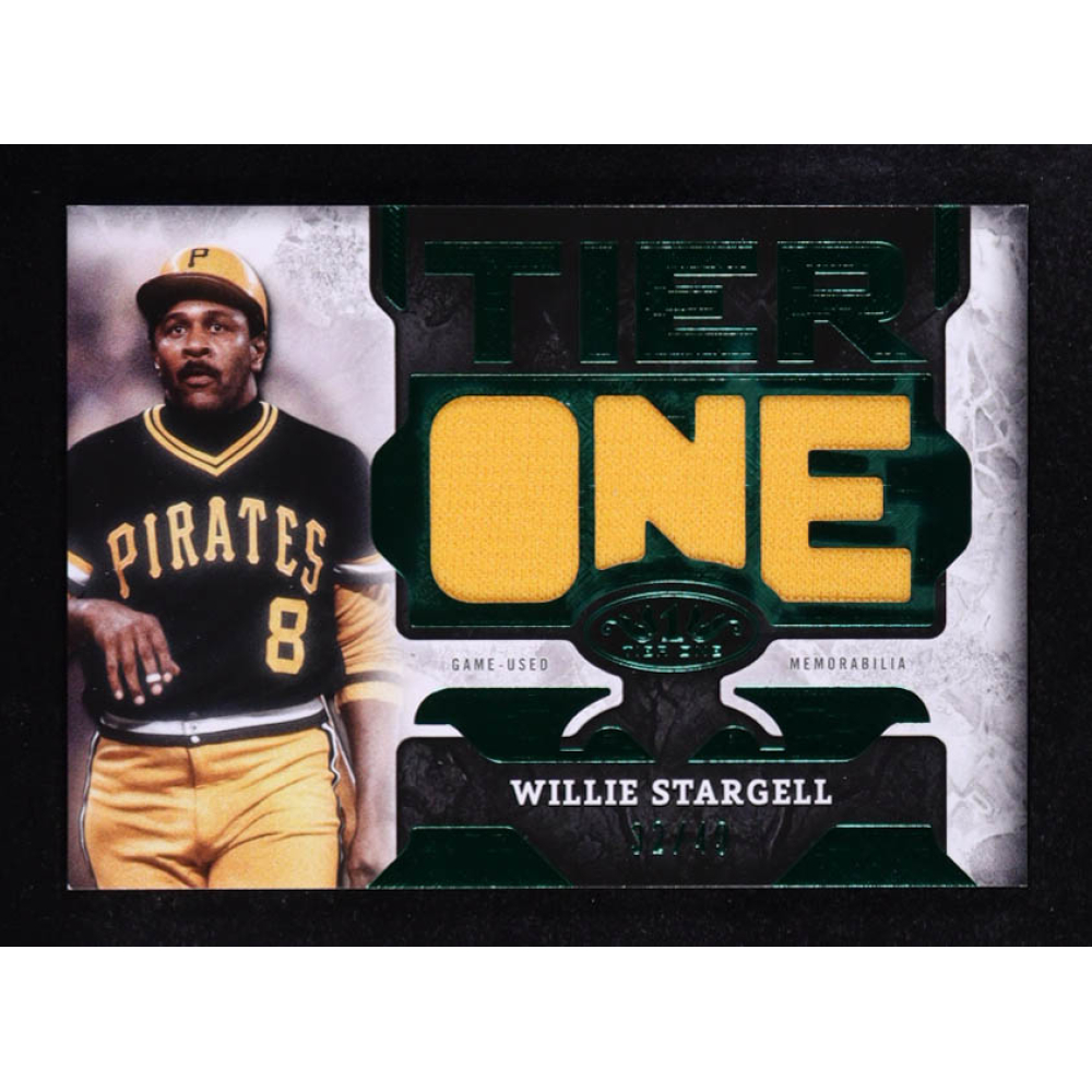 Willie Stargell 2025 Tier One Relic Die-Cut #T1RD-WS #32/49 at PristineAuction.com