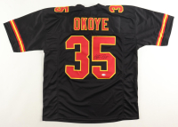 Christian Okoye Signed Jersey (JSA) at PristineAuction.com