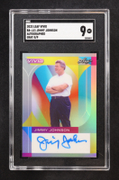 Jimmy Johnson 2023 Leaf Vivid Autographed Gray #BAJJ1 #8/9 (SGC 9) at PristineAuction.com
