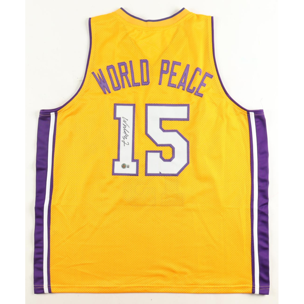 World B. Free Signed Jersey (Beckett) at PristineAuction.com