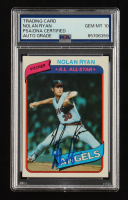 Nolan Ryan Signed 1980 Topps #580 (PSA | Auto 10) at PristineAuction.com