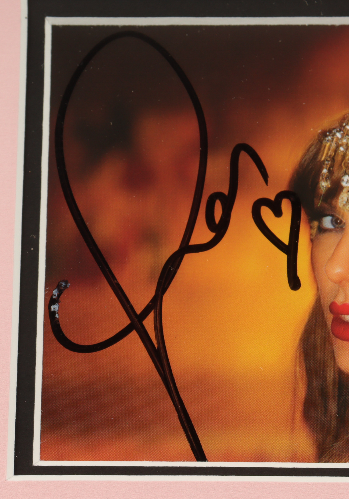 Taylor Swift Signed "The Life of a Showgirl" Custom Framed CD Insert Display (ACOA) at PristineAuction.com Taylor Swift Signed "The Life of a Showgirl" Custom Framed CD Insert Display (ACOA) at PristineAuction.com