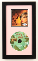 Taylor Swift Signed "The Life of a Showgirl" Custom Framed CD Insert Display (ACOA) at PristineAuction.com