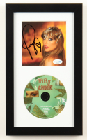 Taylor Swift Signed "The Life of a Showgirl" Custom Framed CD Insert Display (ACOA) at PristineAuction.com