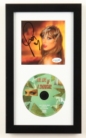 Taylor Swift Signed "The Life of a Showgirl" Custom Framed CD Insert Display (ACOA) at PristineAuction.com