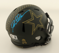 Deion Sanders Signed Cowboys Salute to Service Alternate Speed Mini Helmet (Beckett) at PristineAuction.com